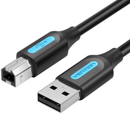 Vention Cable de Impresora USB 2.0 Tipo A a Tipo B, 0.5 m, Negro
